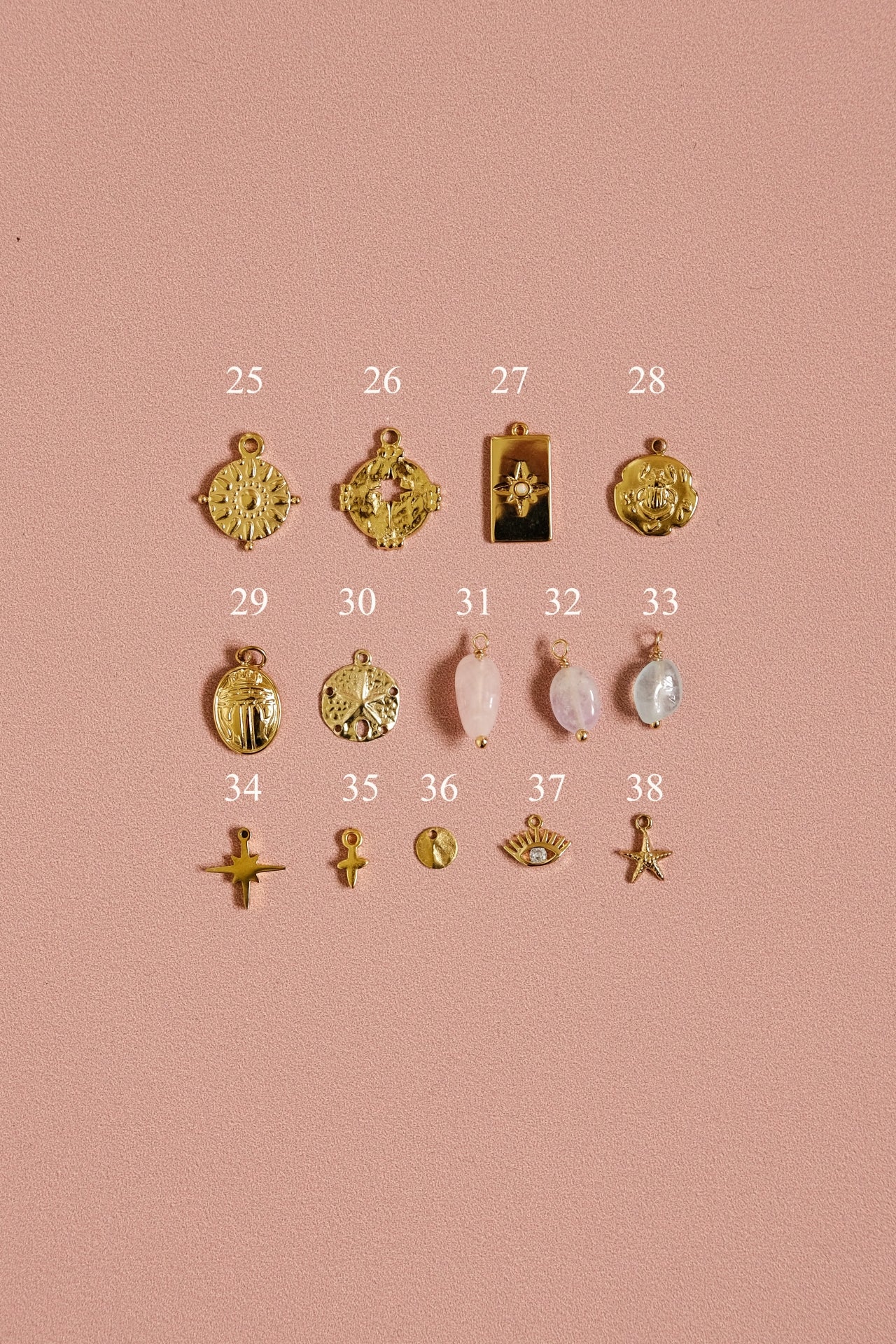 Charms "Poetry" pour créoles (38 versions au choix)