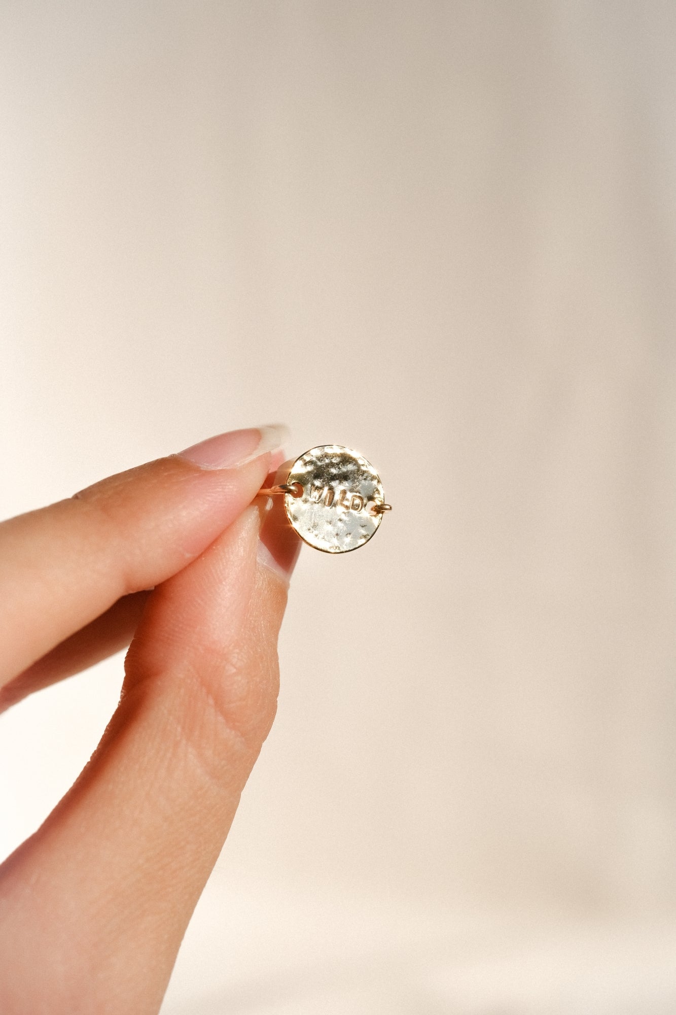 Bague "Canyon" personnalisable