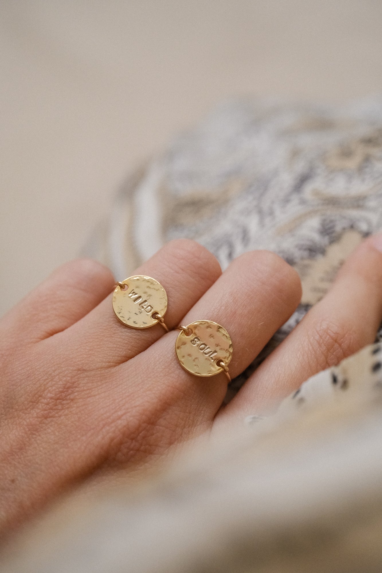 Bague "Canyon" personnalisable