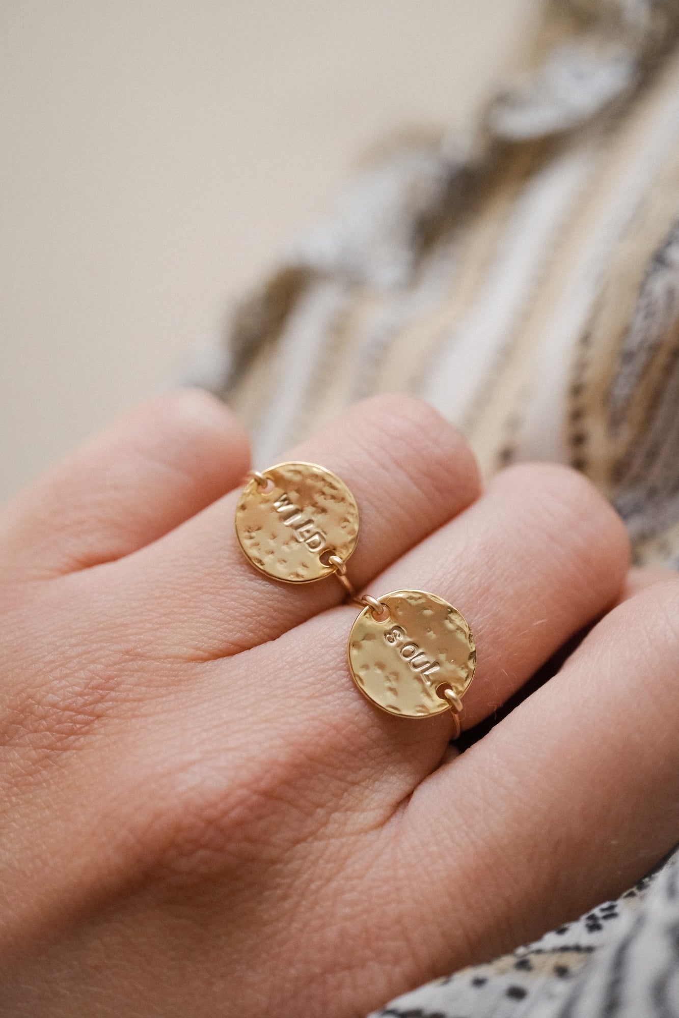 Bague "Canyon" personnalisable