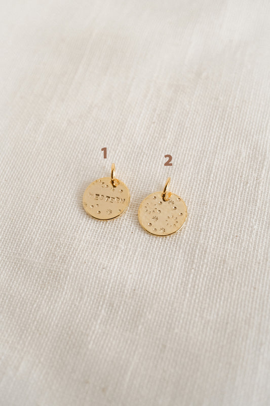 "La médaille ronde" à l'unité (Grande)(personnalisable)