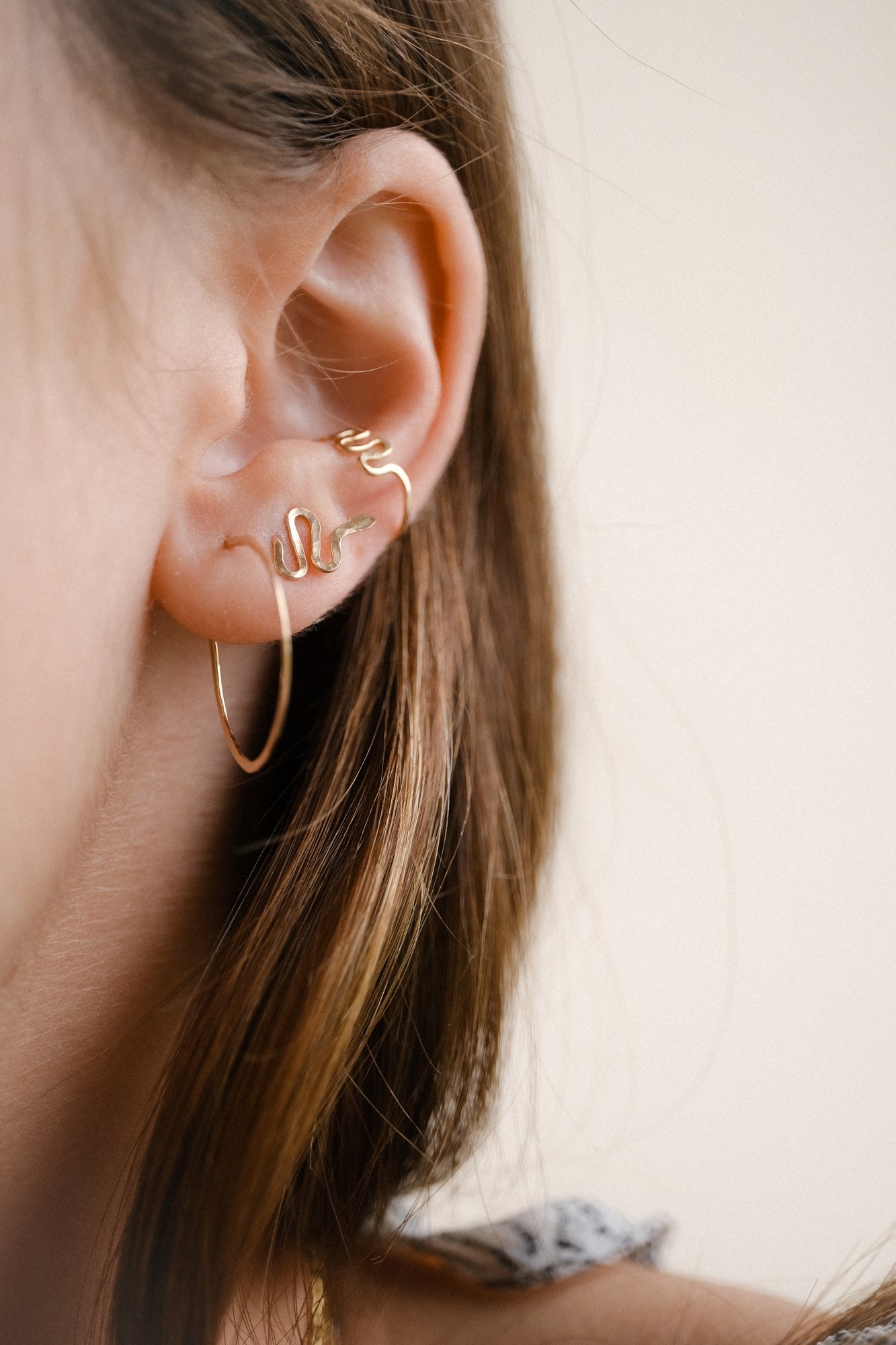 Clous d'oreilles "Fire"