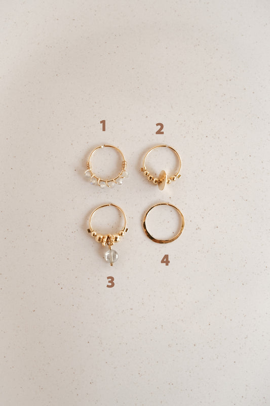 Mini créoles "Desperado" à l'unité