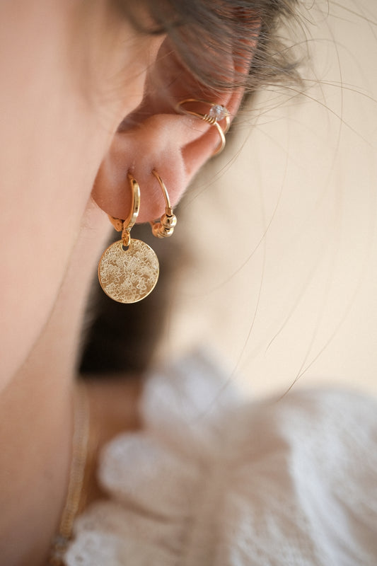 Boucles d'oreilles "Lumière"