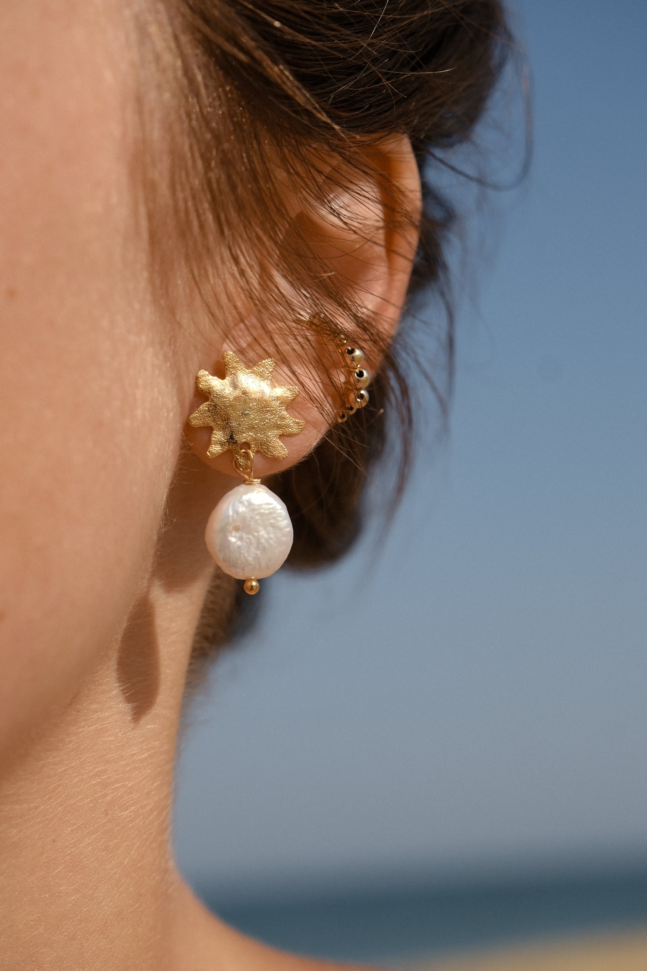 Boucles d'oreilles "Râ"
