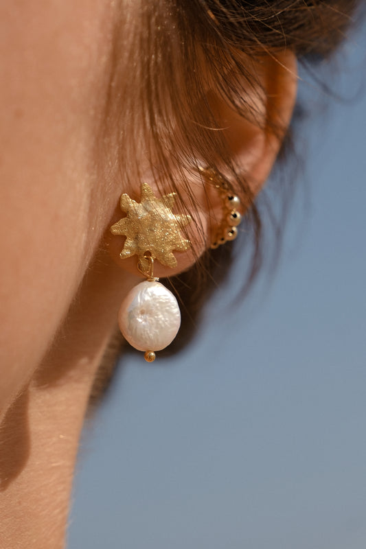 Boucles d'oreilles "Râ"