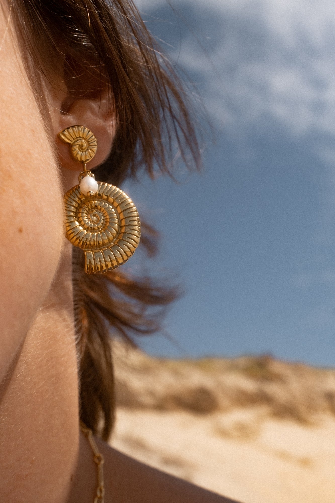 Boucles d'oreilles "Nérée"