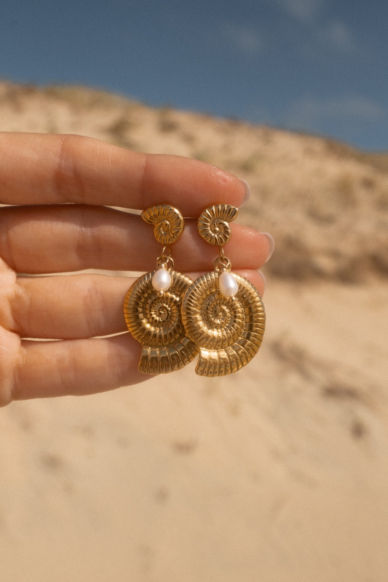 Boucles d'oreilles "Nérée"