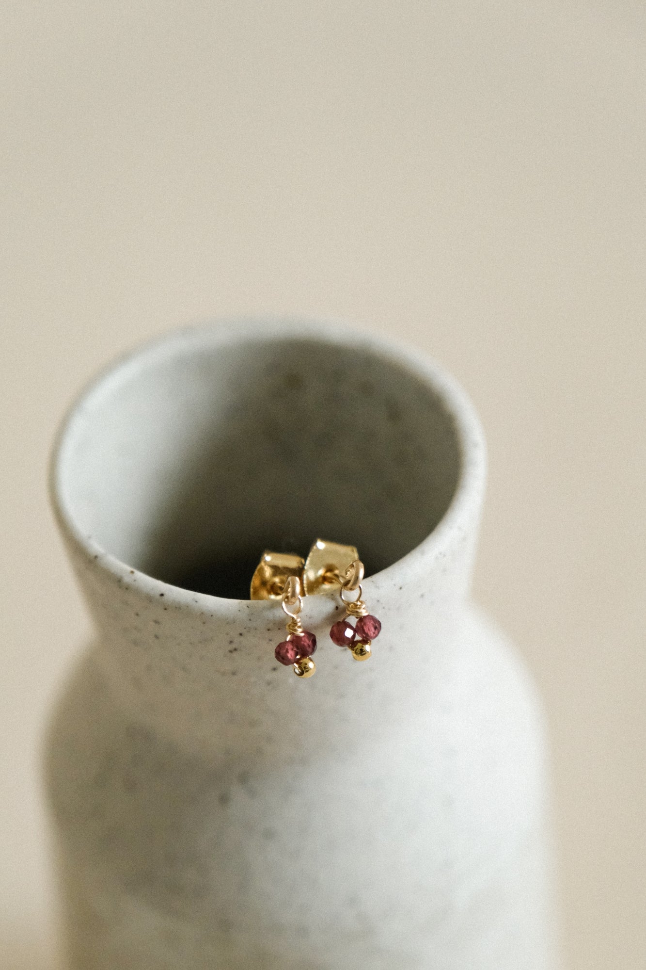 “Mercutio” stud earrings