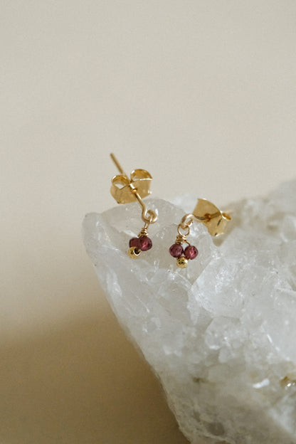 “Mercutio” stud earrings