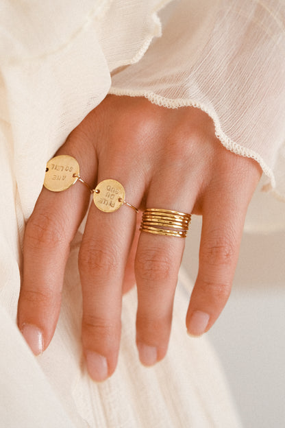 Anillo "Nahia" tipo semana