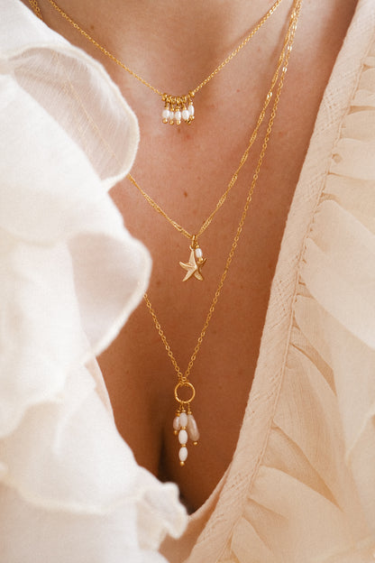 Collar "Salomé" amuleto (a elegir)