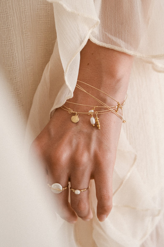 Semainier jonc charms "Margot" (au choix)