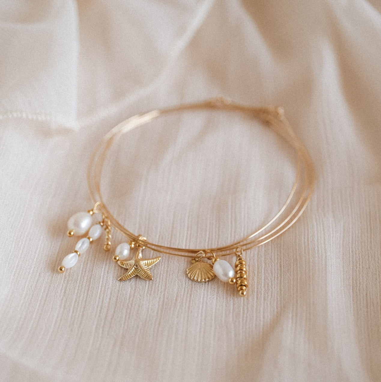 Semainier jonc charms "Margot" (au choix)