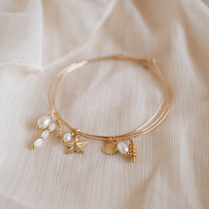 Semainier jonc charms "Margot" (au choix)