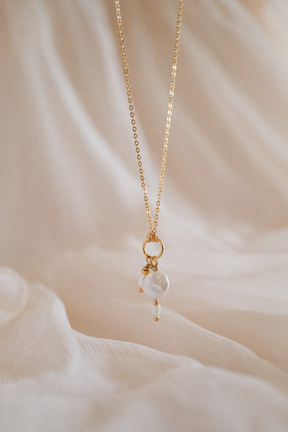 Collar "Salomé" amuleto (a elegir)