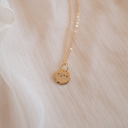 Collier "Oria" à graver (petite)