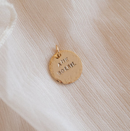 Médaille "Charlie" à graver (grande)