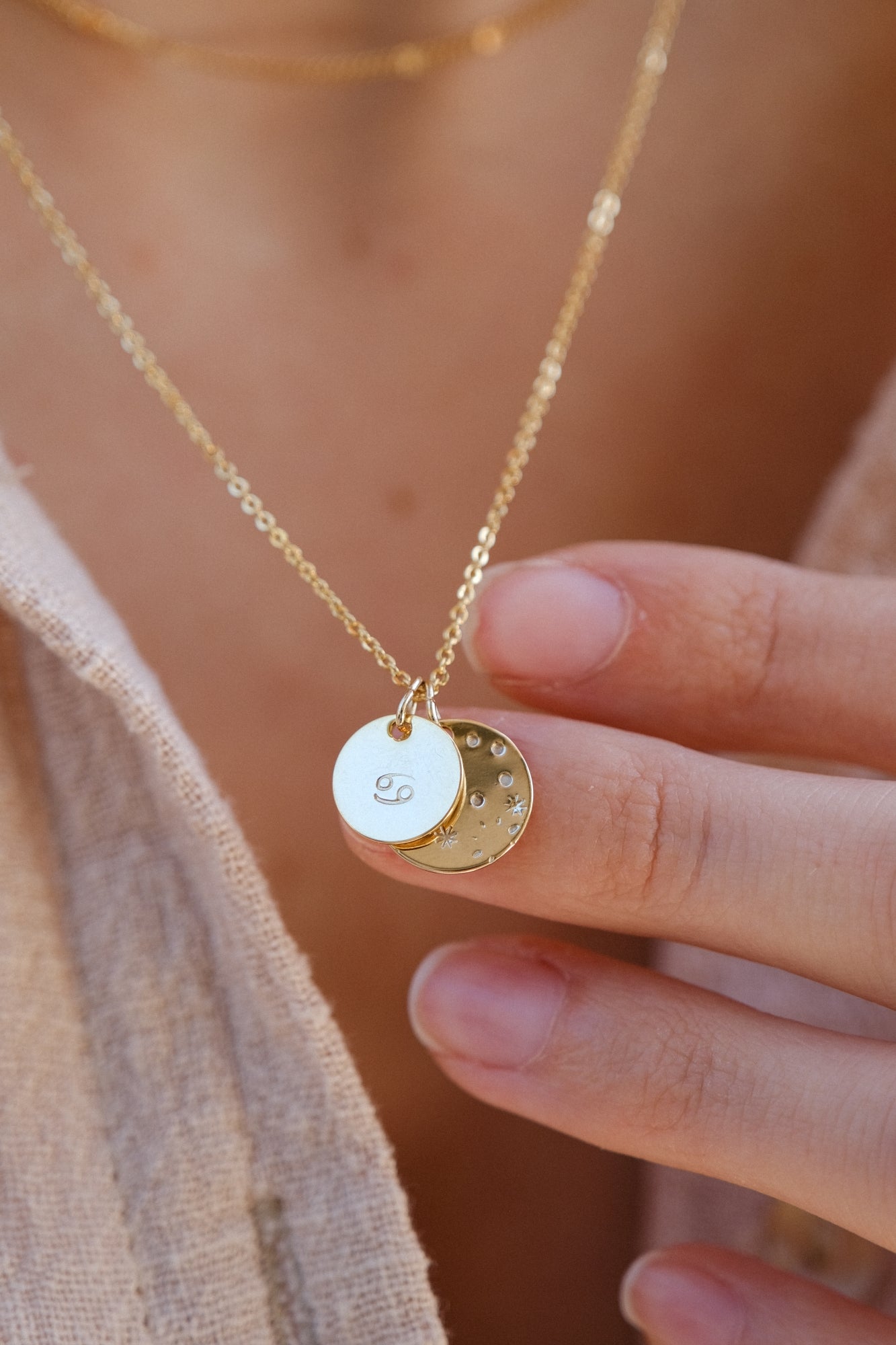 “Astro”+”Star” duo necklace