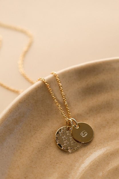 Collier duo "Astro"+"Motif"