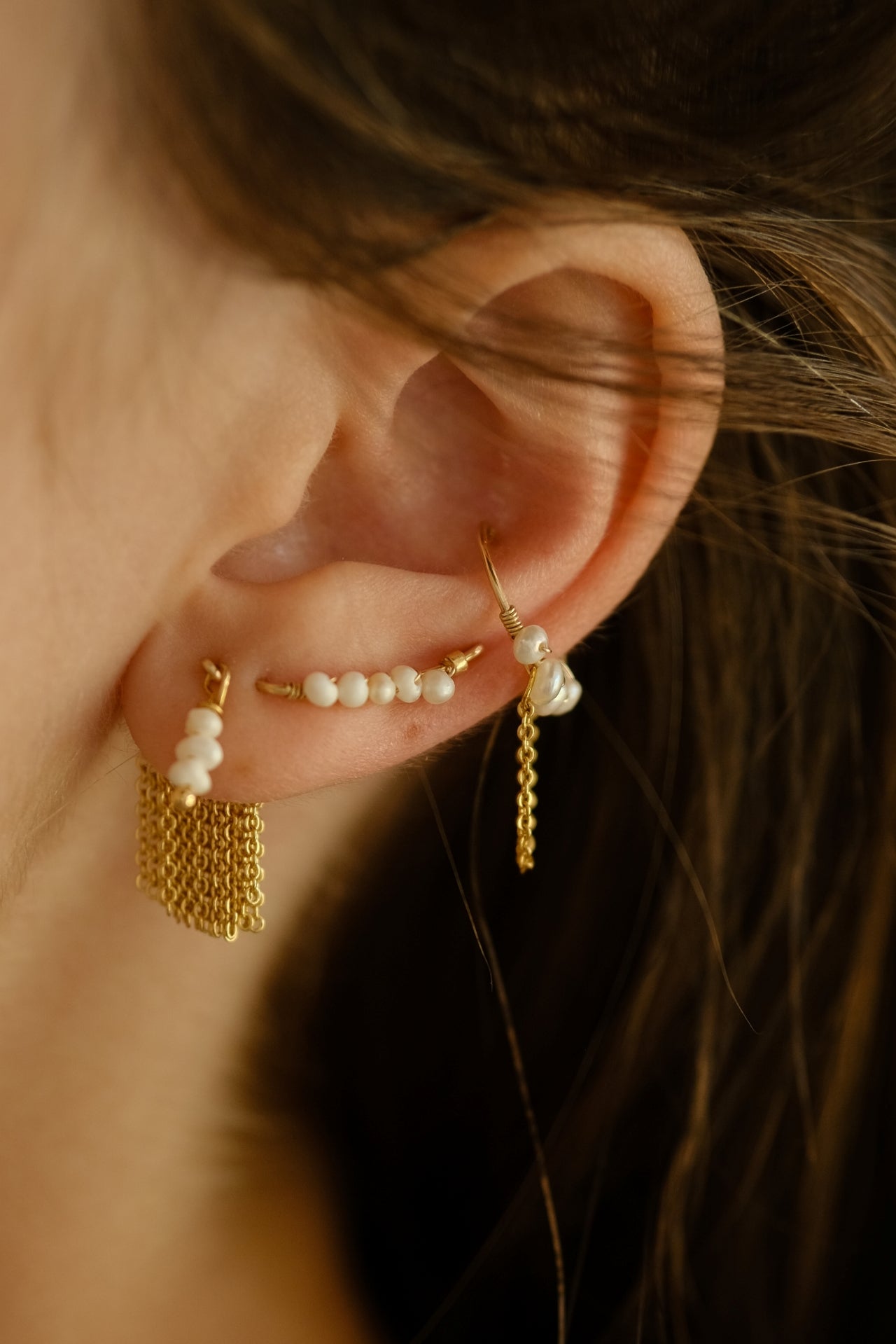 “Summer” ear ring