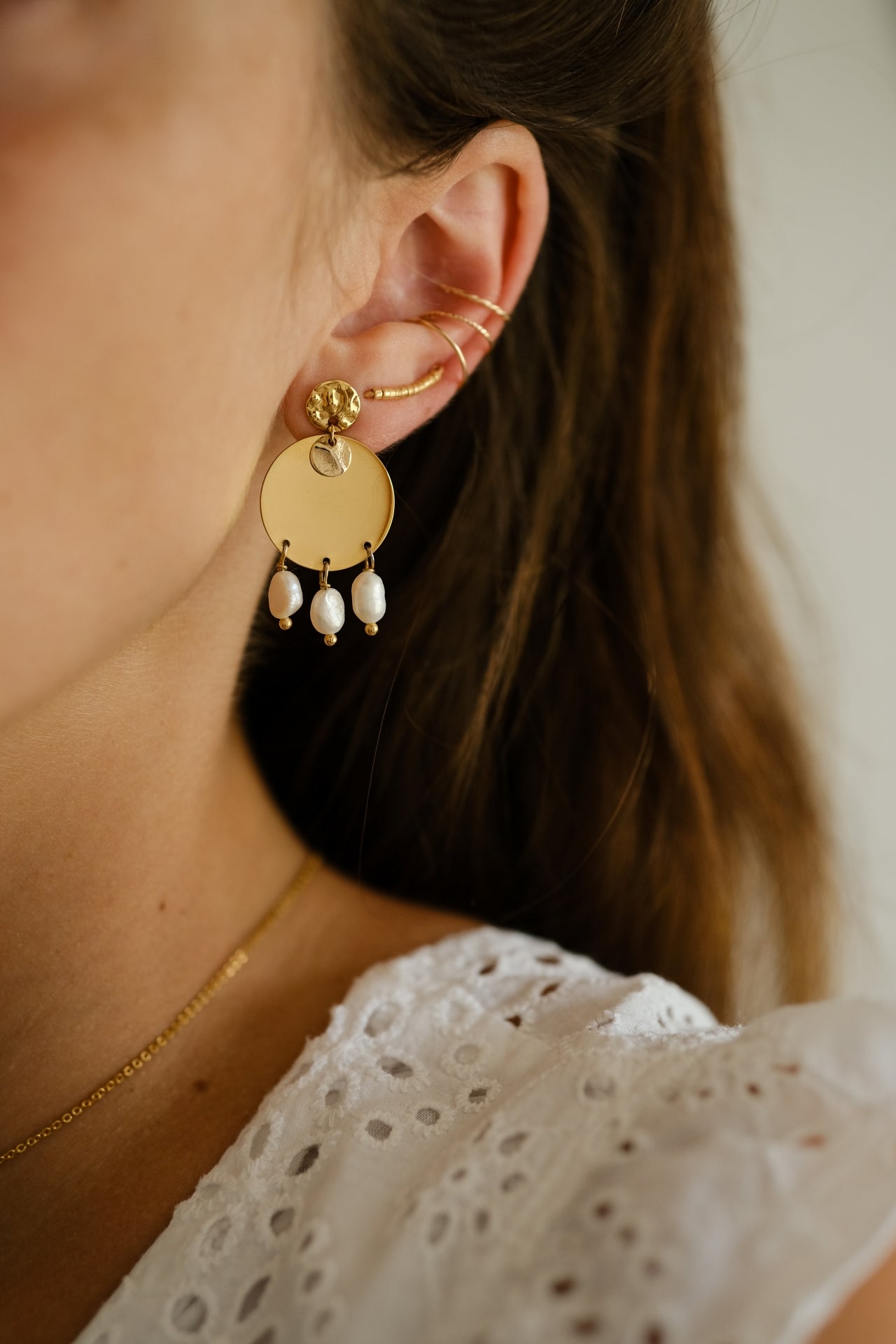 Boucles d'oreilles "Peace"