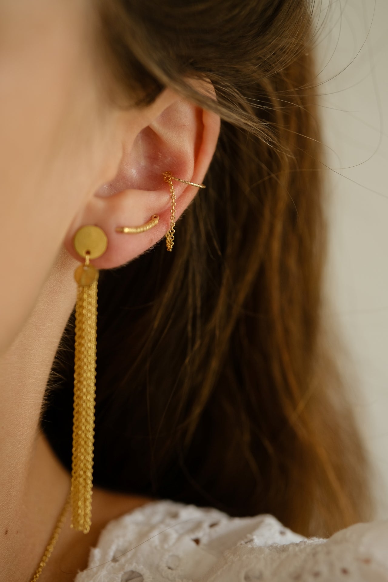 Bague d'oreille "Abundance" (au choix)