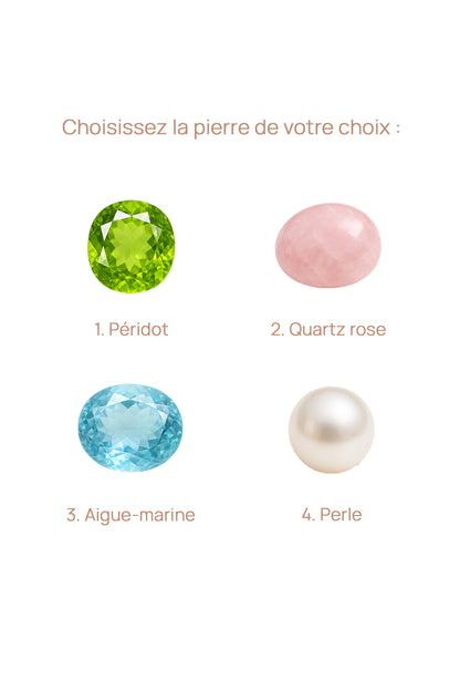 Boucles d'oreilles "Lierre"