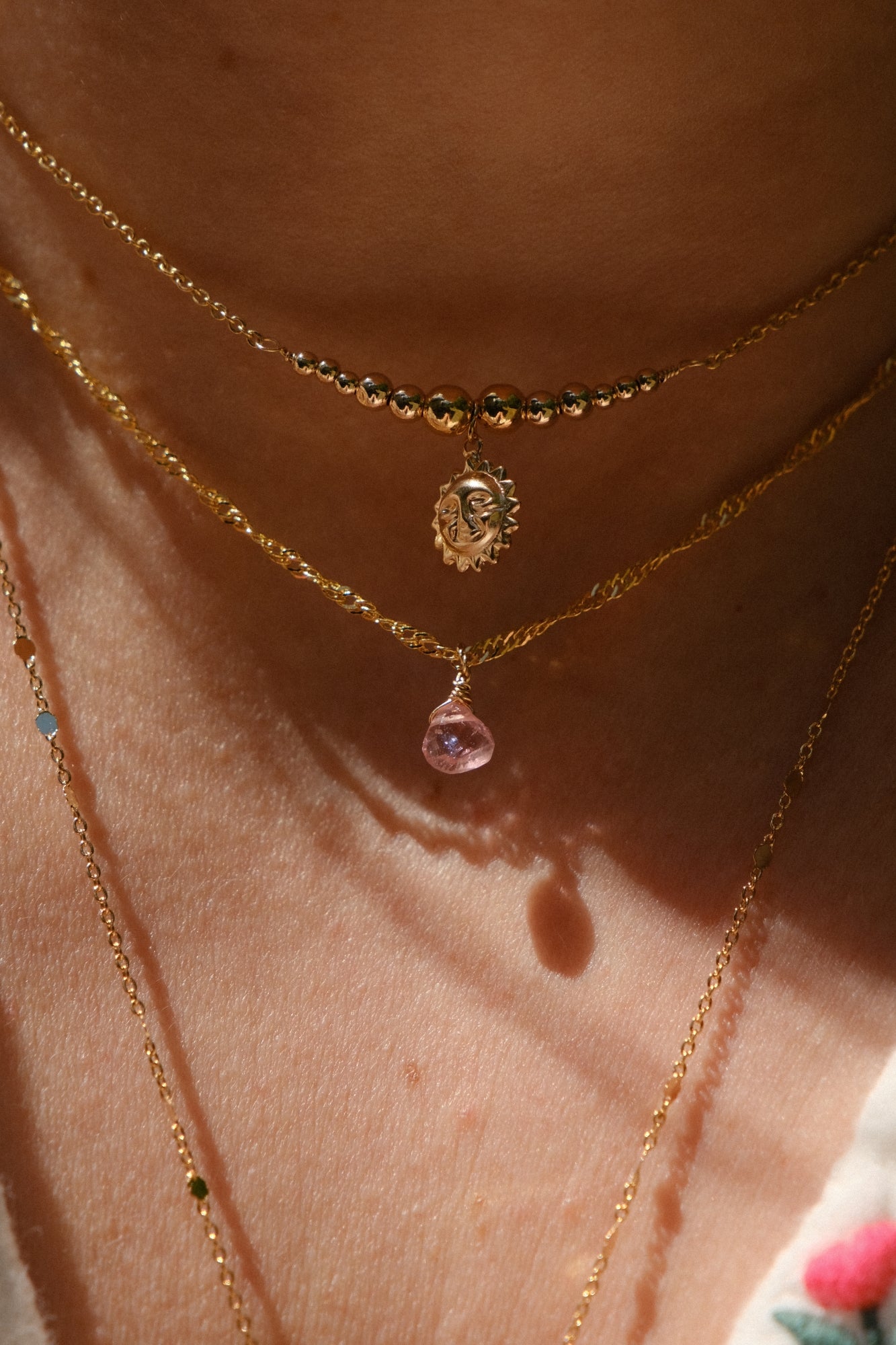 Collier "Rose" (au choix)