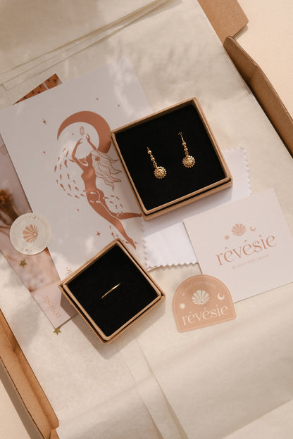 Boucles d'oreilles "Wise"