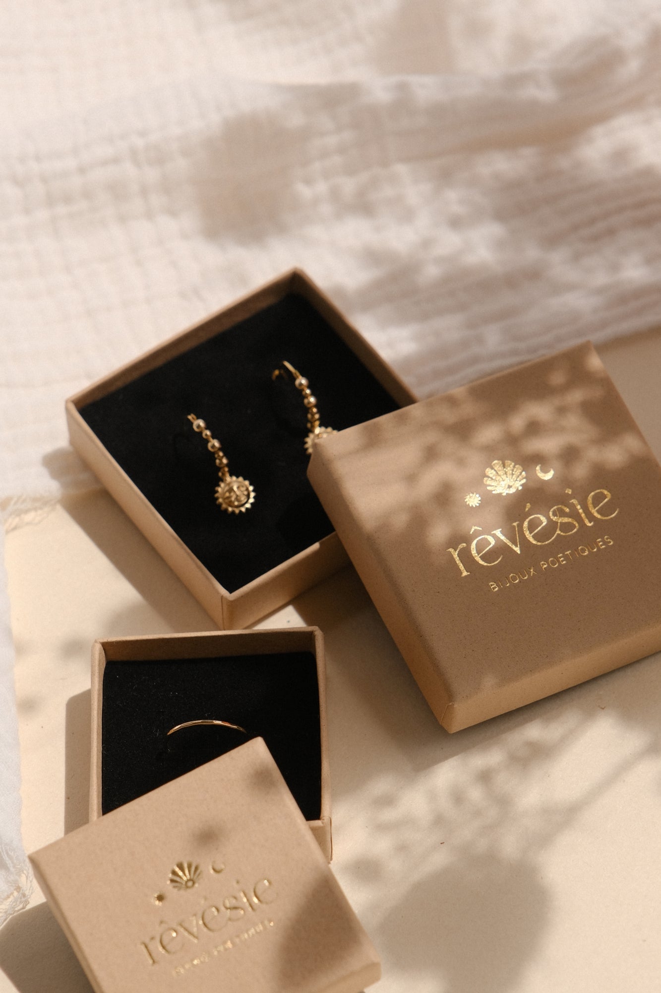 Boucles d'oreilles "Think"