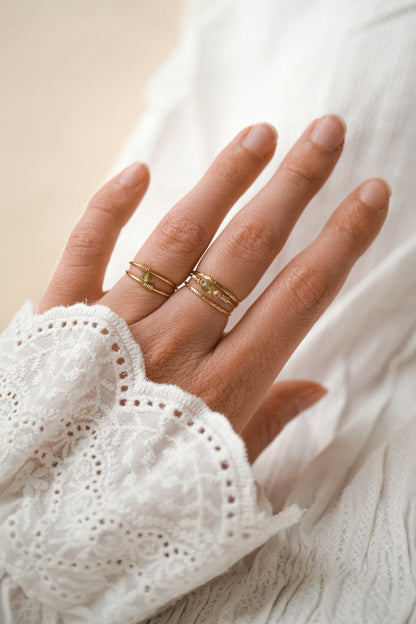 Bague "Passiflore"