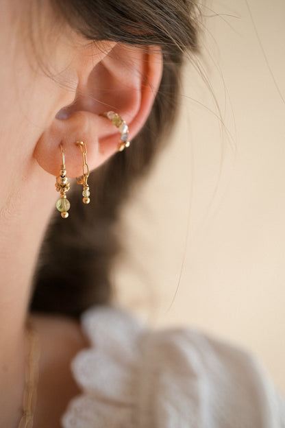 Boucles d'oreilles "Lierre"