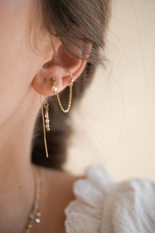 Boucles d'oreilles "Alba"