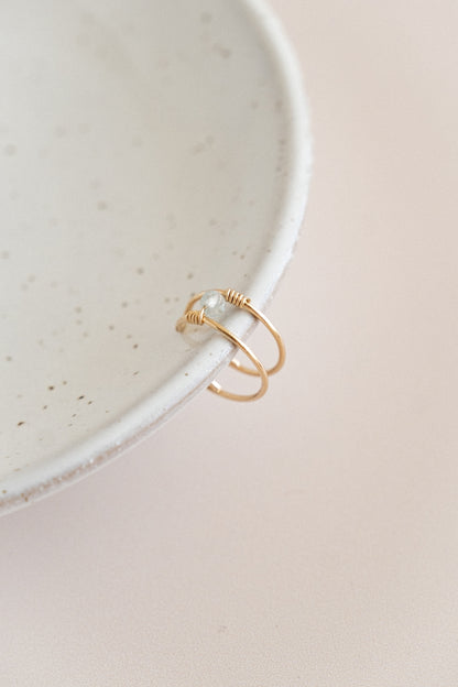 Bague d'oreilles "Sauge"
