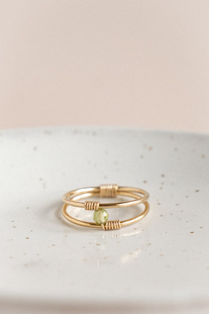 Bague "Passiflore"