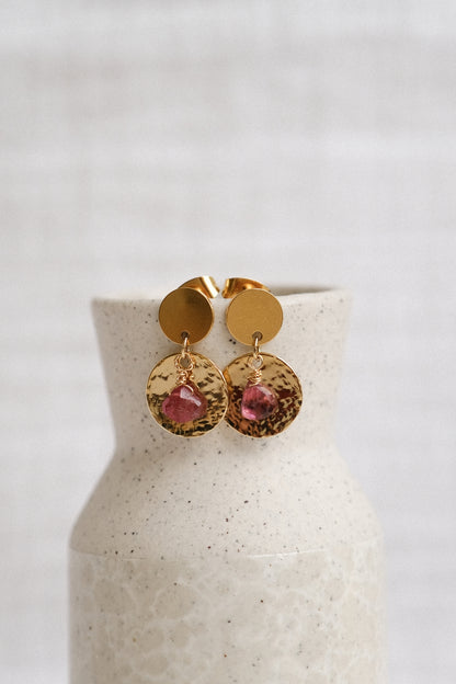 Boucles d'oreilles "Primrose" (au choix)