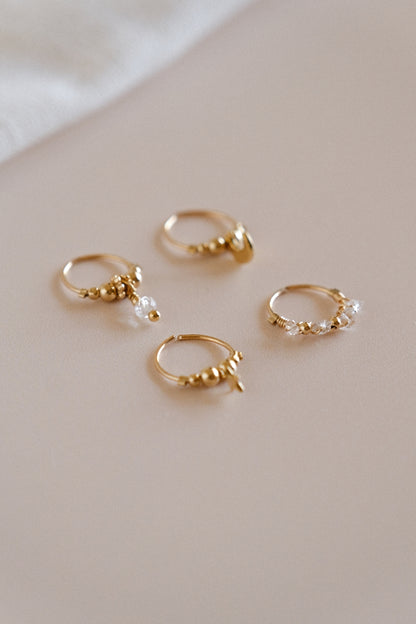 Mini créoles "Némésis"