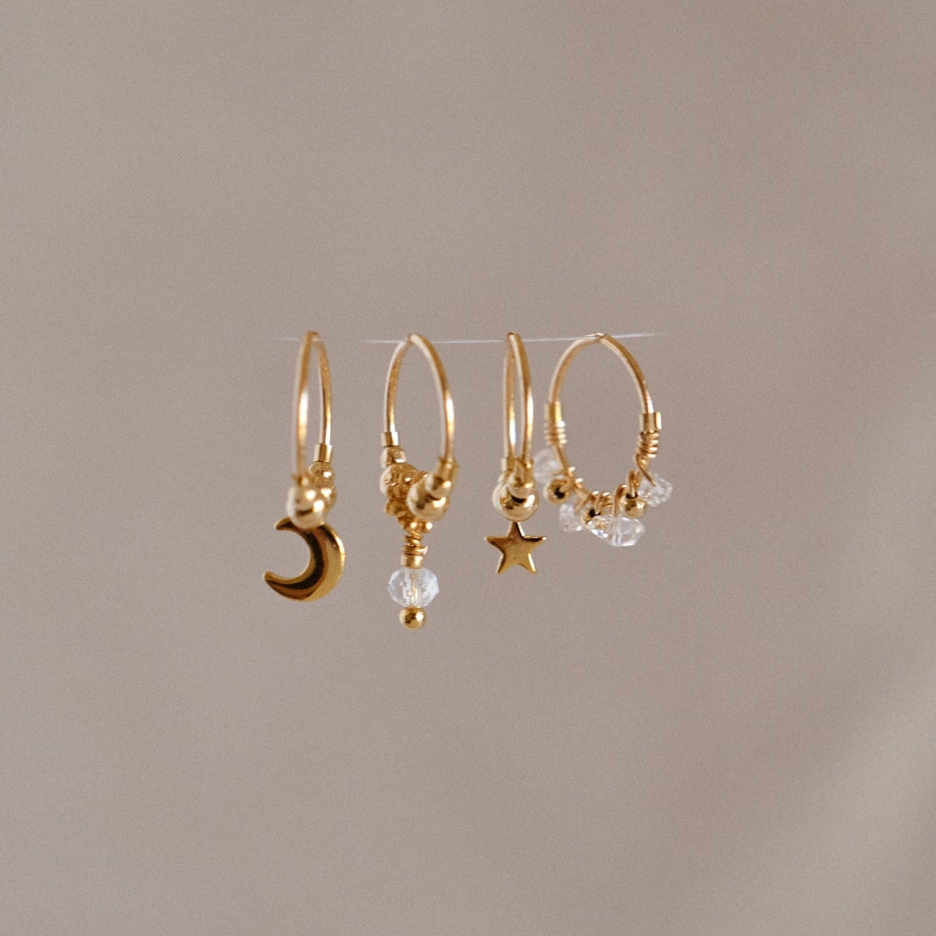 Mini créoles "Némésis"