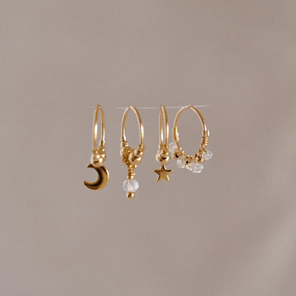 Mini créoles "Némésis"