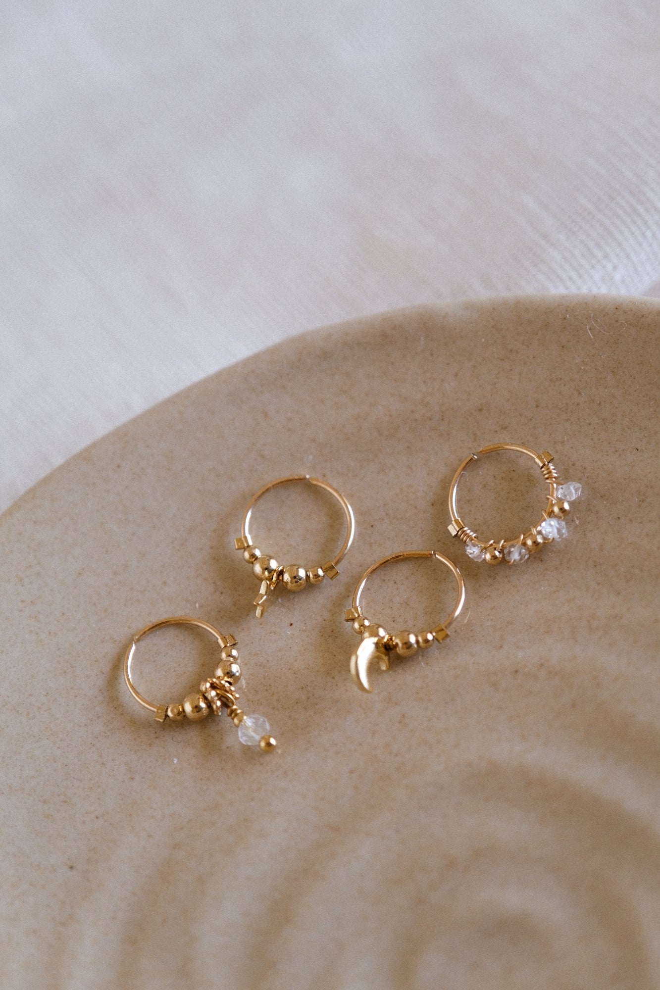 Mini créoles "Némésis"