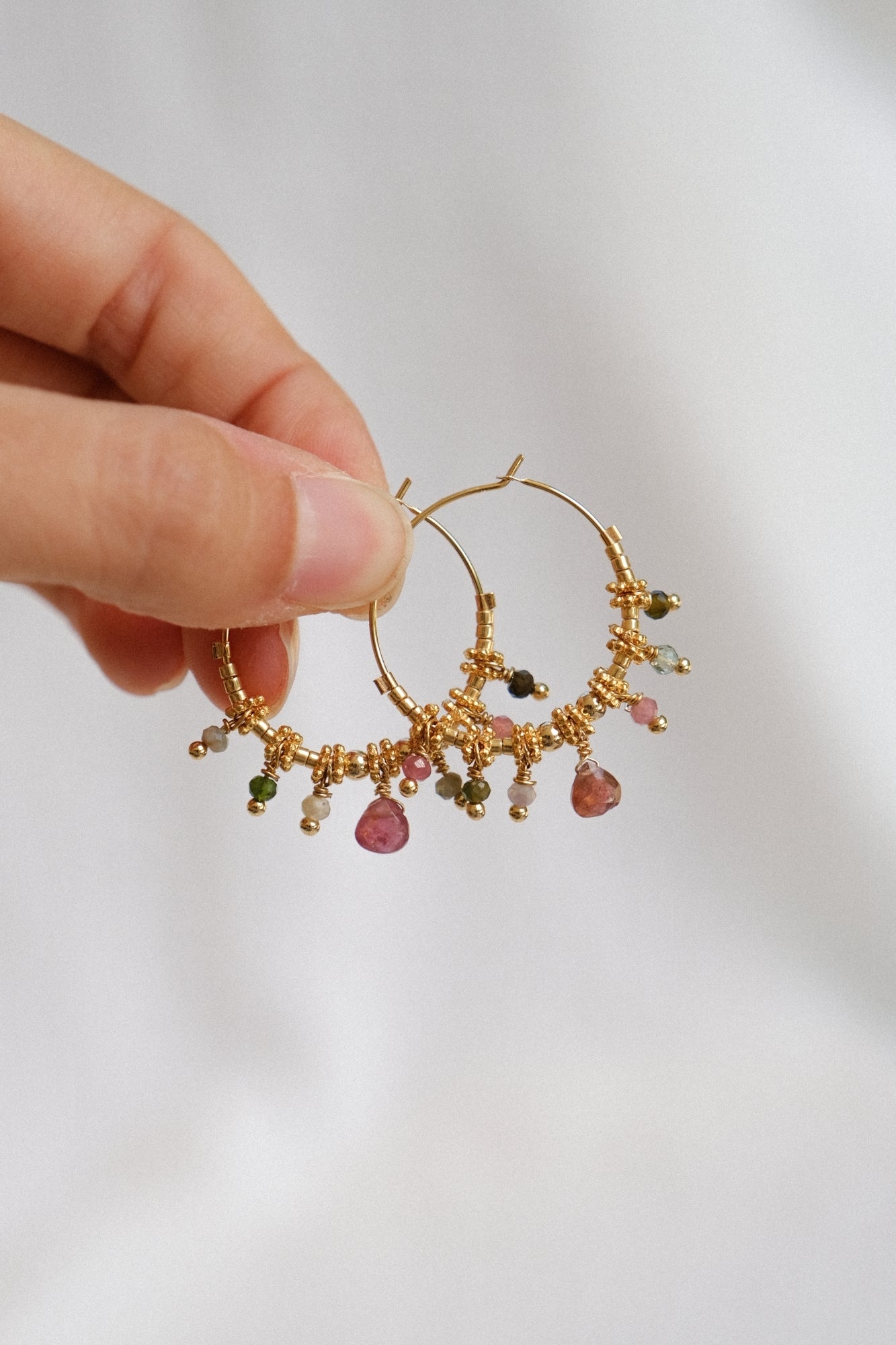 Boucles d'oreilles "Anémona"