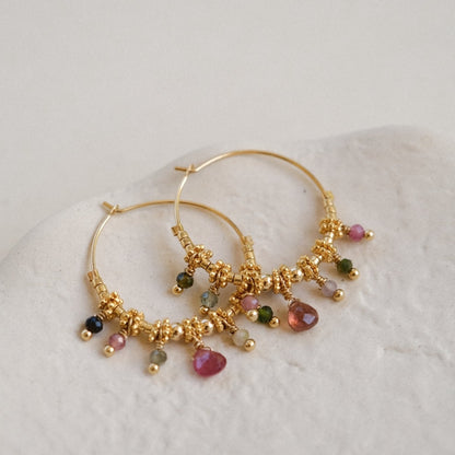 Boucles d'oreilles "Anémona"