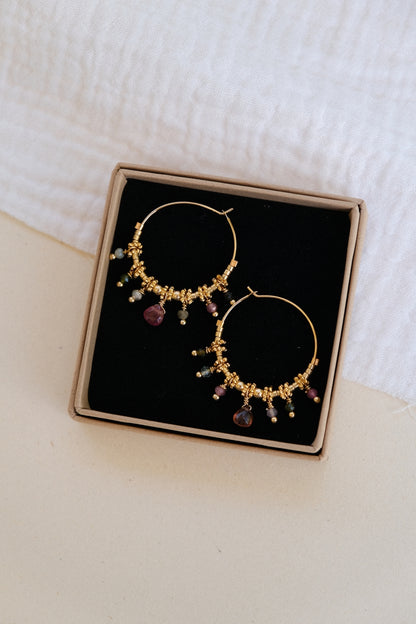 Boucles d'oreilles "Anémona"