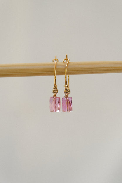 Boucles d'oreilles "Tulipe"