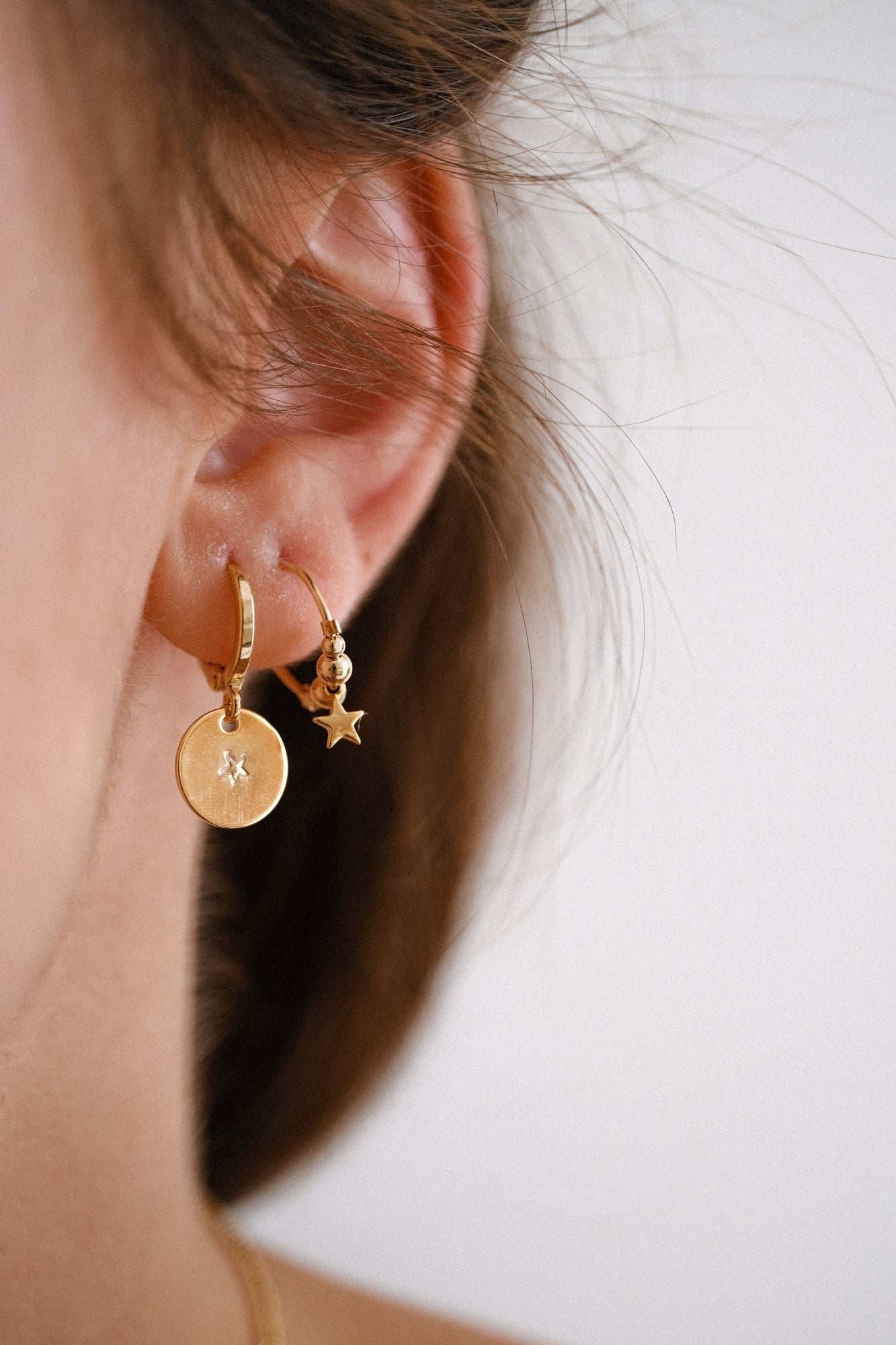 Mini créoles "Némésis"