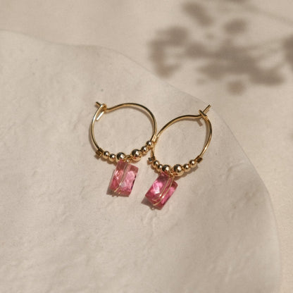 Boucles d'oreilles "Tulipe"