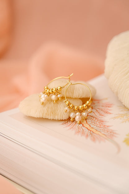 Boucles d'oreilles "Poehina"