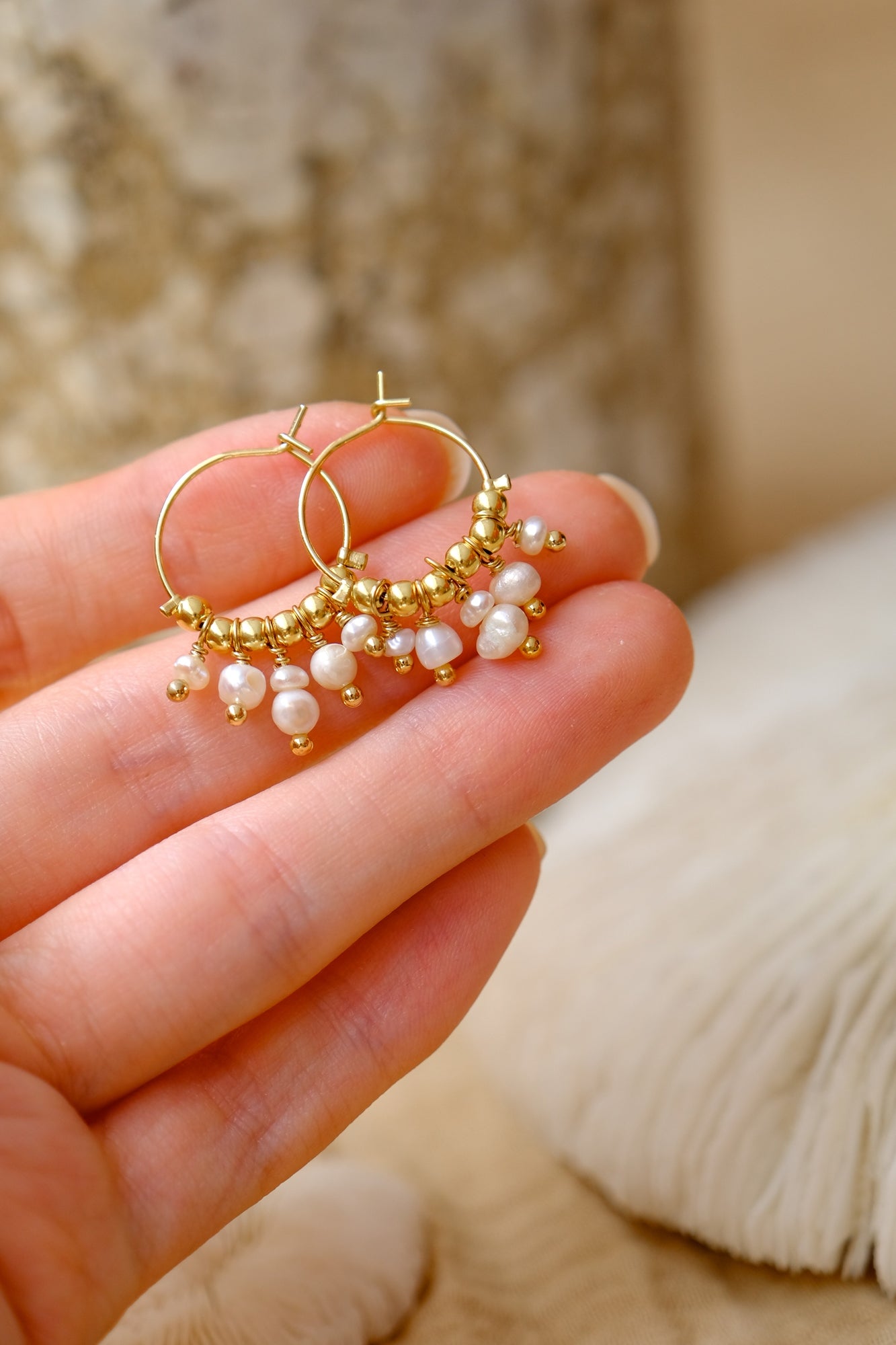 Boucles d'oreilles "Poehina"