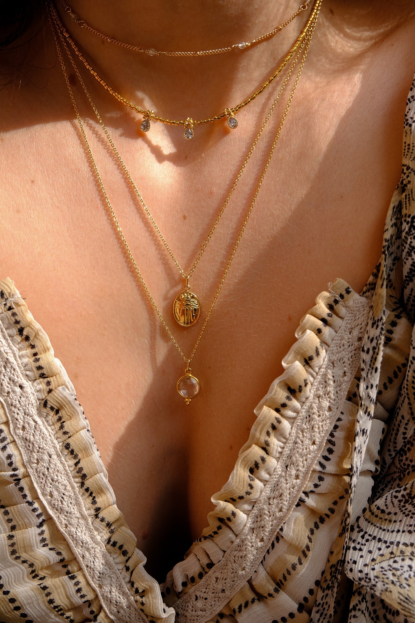 “Celest” necklace (of your choice)